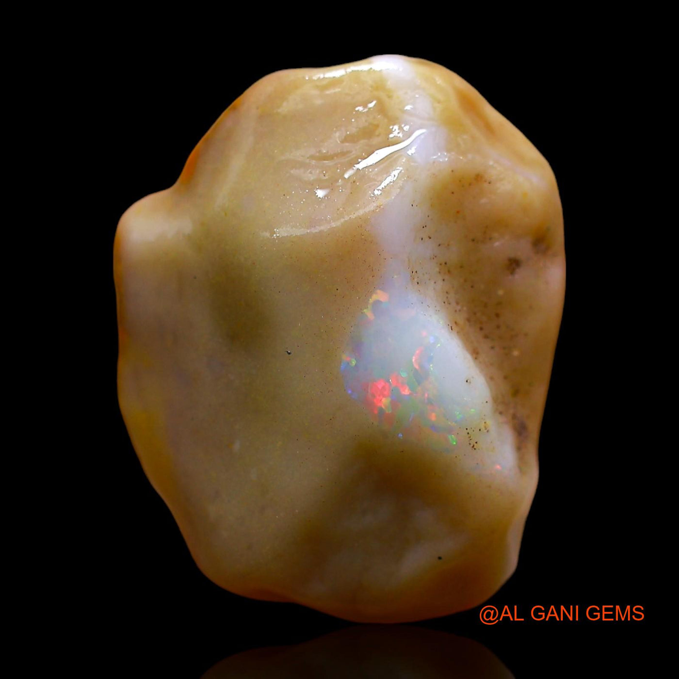 10.00 Cts Natural Australian Fire Opal Fancy Rough Loose Gemstone For Jewelry 18x14x8 mm RC-437