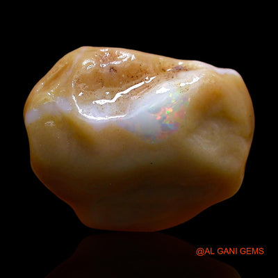 10.00 Cts Natural Australian Fire Opal Fancy Rough Loose Gemstone For Jewelry 18x14x8 mm RC-437