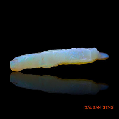 Natural Untreated Fire Opal Loose Gemstone Fancy Rough From Australia 5.00 Cts 21x11x3 mm RC-438