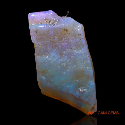Natural Untreated Fire Opal Loose Gemstone Fancy Rough From Australia 5.00 Cts 21x11x3 mm RC-438