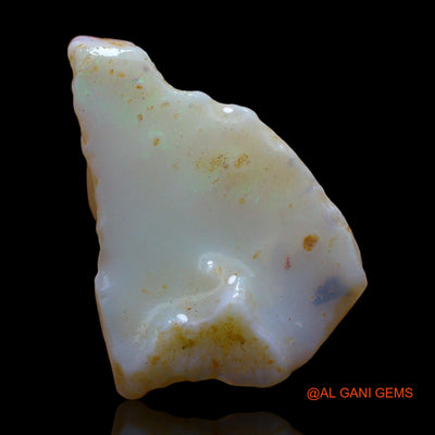 Natural Untreated Fire Opal Loose Gemstone Fancy Rough From Australia 8.00 Cts 24x16x5 mm RC-43