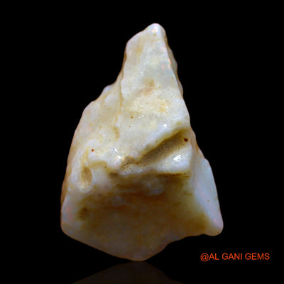 Natural Untreated Fire Opal Loose Gemstone Fancy Rough From Australia 8.00 Cts 24x16x5 mm RC-43