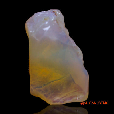 Natural Fire Opal Gemstone 8.00 Cts Loose Fancy Rough From Australia 20x10x9 mm RC-449