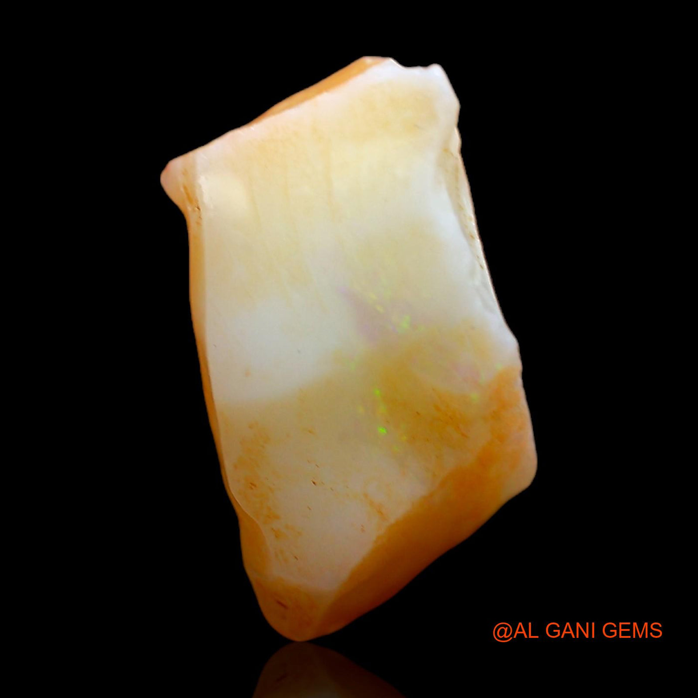 8.00 Cts Unheated Australian Fire Opal Loose Gemstone Fancy Rough Natural 14x13x8 mm RC-450