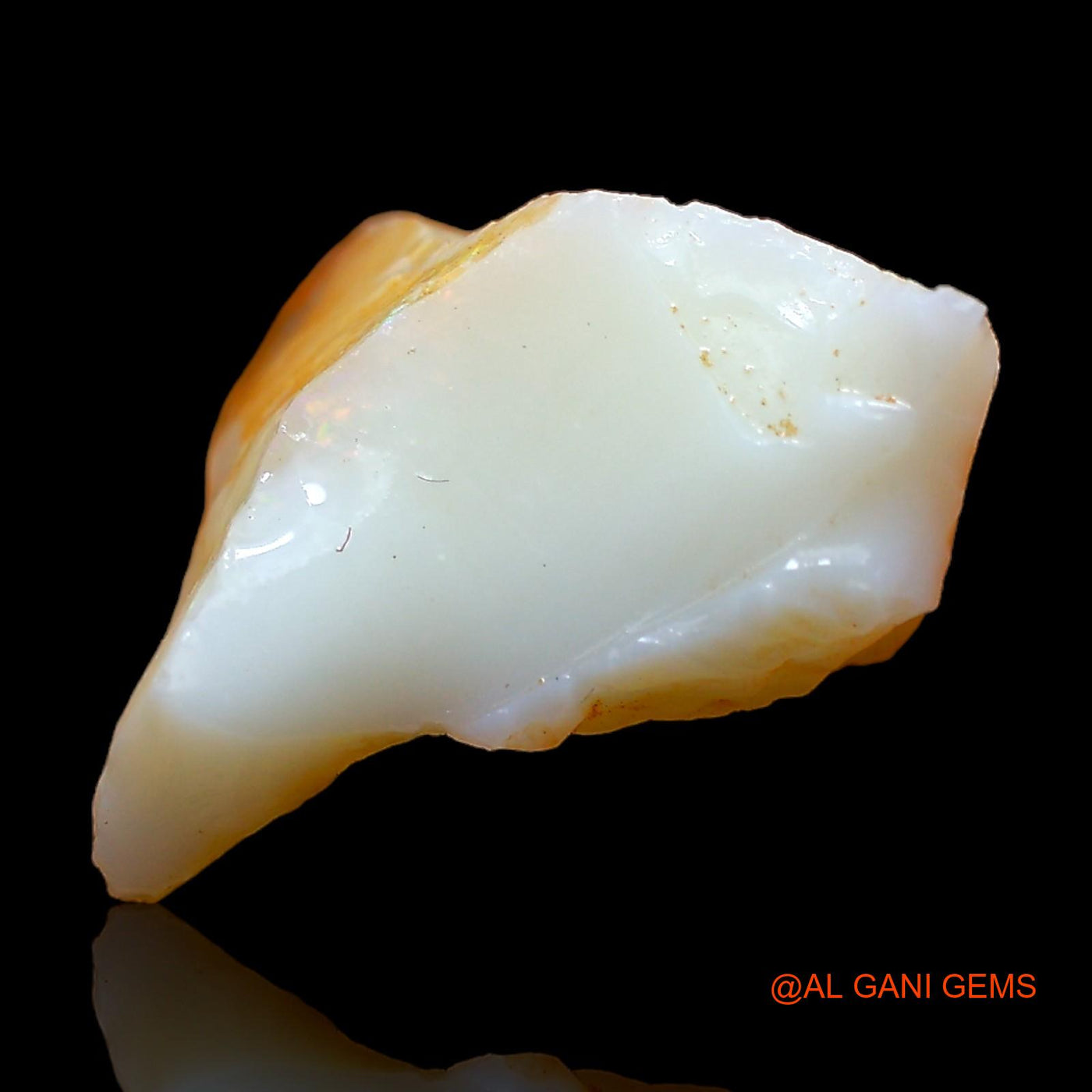 8.00 Cts Unheated Australian Fire Opal Loose Gemstone Fancy Rough Natural 14x13x8 mm RC-450