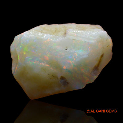 6.00 Cts Natural Australian Fire Opal Loose Gemstone Fancy Rough 17x12x5 mm RC-453