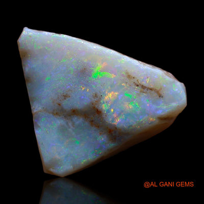 Natural Untreated Fire Opal Loose Gemstone Fancy Rough From Australia 9.00 Cts 18x16x6 mm RC-454