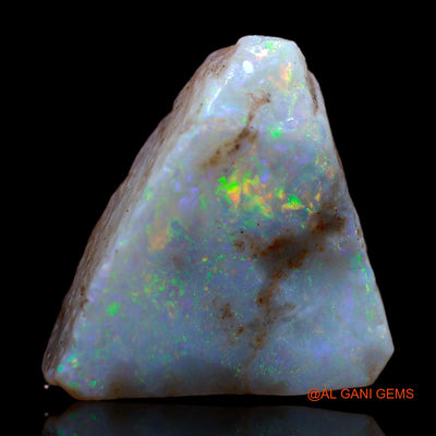 Natural Untreated Fire Opal Loose Gemstone Fancy Rough From Australia 9.00 Cts 18x16x6 mm RC-454