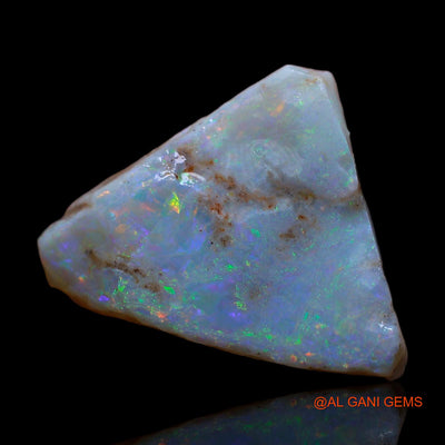 Natural Untreated Fire Opal Loose Gemstone Fancy Rough From Australia 9.00 Cts 18x16x6 mm RC-454