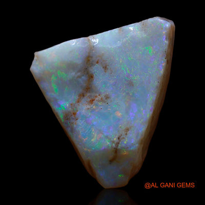 Natural Untreated Fire Opal Loose Gemstone Fancy Rough From Australia 9.00 Cts 18x16x6 mm RC-454