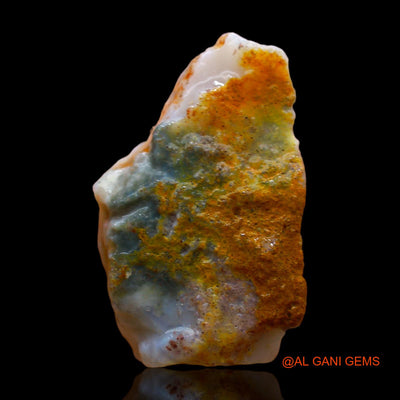 6.00 Cts Natural Australian Fire Opal Loose Gemstone Fancy Rough 19x12x5 mm RC-455