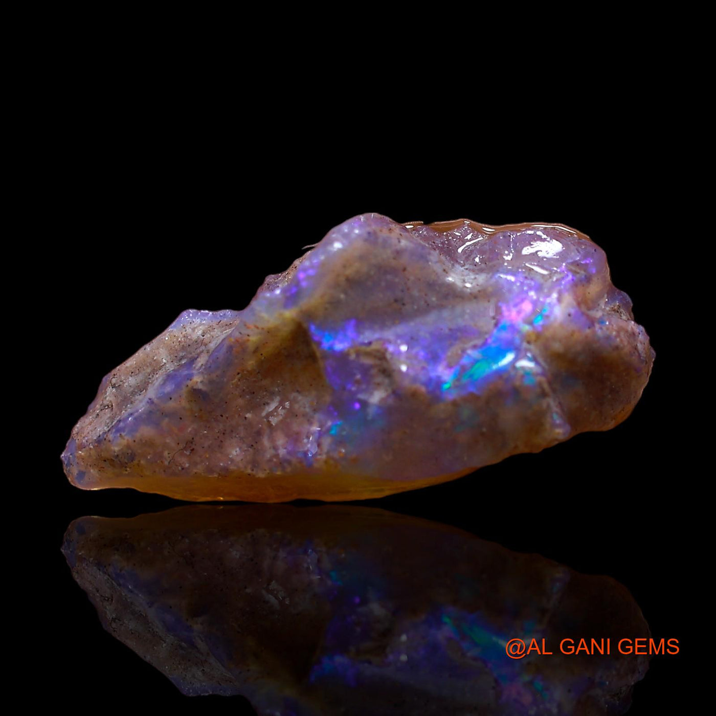 4.00 Cts Unheated Australian Fire Opal Loose Gemstone Fancy Rough Natural 22x10x4 mm RC-456