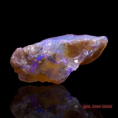4.00 Cts Unheated Australian Fire Opal Loose Gemstone Fancy Rough Natural 22x10x4 mm RC-456
