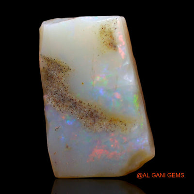 7.00 Cts Natural Australian Fire Opal Loose Gemstone Fancy Rough 17x10x5 mm RC-458