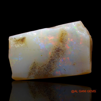 7.00 Cts Natural Australian Fire Opal Loose Gemstone Fancy Rough 17x10x5 mm RC-458