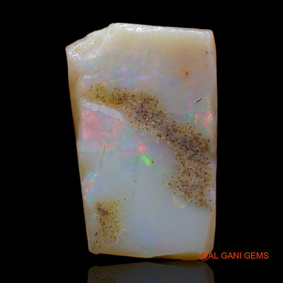 7.00 Cts Natural Australian Fire Opal Loose Gemstone Fancy Rough 17x10x5 mm RC-458