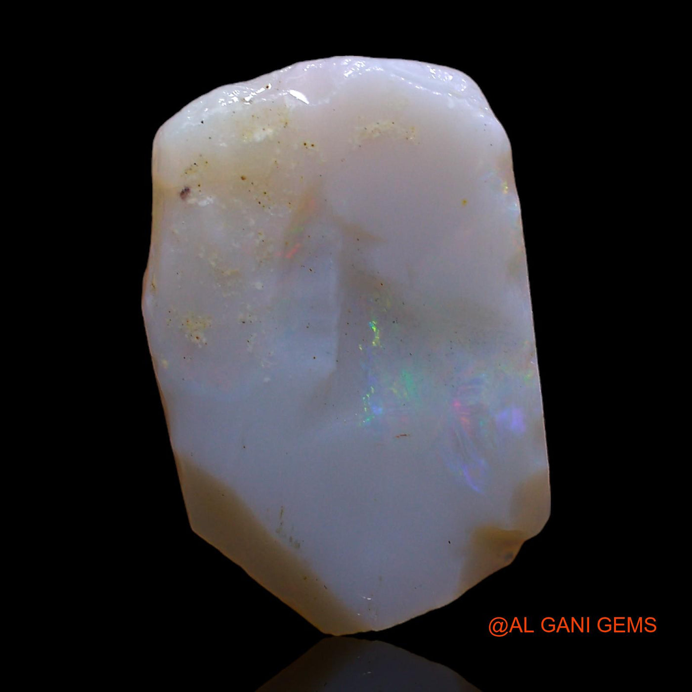 5.00 Cts Natural Australian Fire Opal Loose Gemstone Fancy Rough 18x12x3 mm RC-459