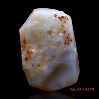 5.00 Cts Natural Australian Fire Opal Loose Gemstone Fancy Rough 18x12x3 mm RC-459