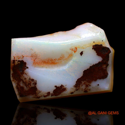 11.00 Cts Natural Australian Fire Opal Loose Gemstone Fancy Rough 20x14x6 mm RC-45