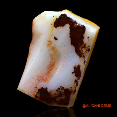 11.00 Cts Natural Australian Fire Opal Loose Gemstone Fancy Rough 20x14x6 mm RC-45