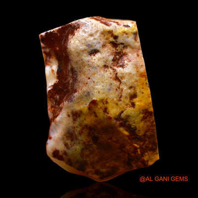 11.00 Cts Natural Australian Fire Opal Loose Gemstone Fancy Rough 20x14x6 mm RC-45