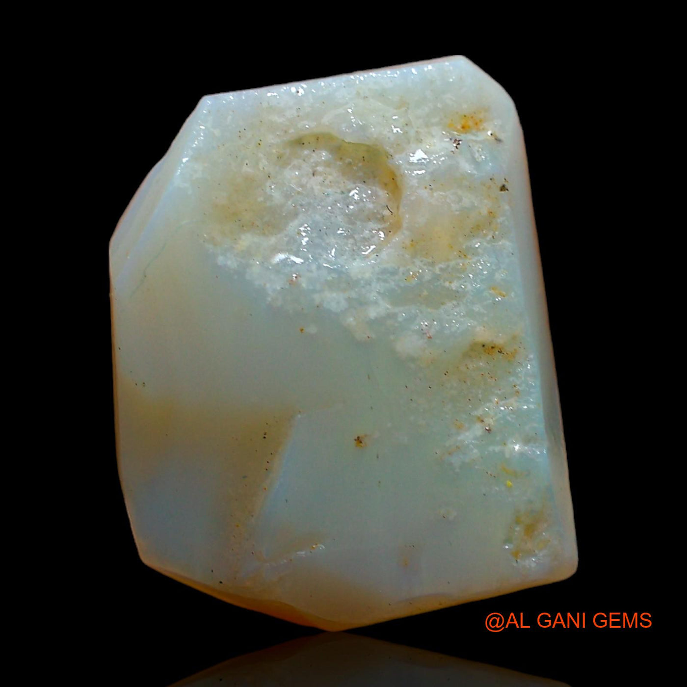 6.00 Cts Natural Australian Fire Opal Loose Gemstone Fancy Rough 16x13x4 mm RC-460
