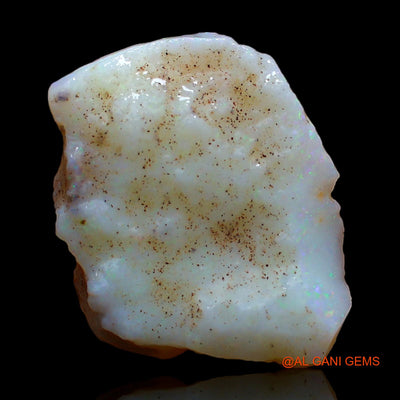 7.00 Cts Natural Australian Fire Opal Loose Gemstone Fancy Rough 17x15x5 mm RC-461