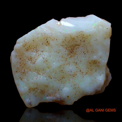 7.00 Cts Natural Australian Fire Opal Loose Gemstone Fancy Rough 17x15x5 mm RC-461