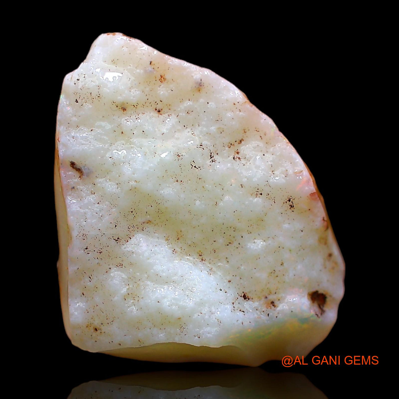 7.00 Cts Natural Australian Fire Opal Loose Gemstone Fancy Rough 19x15x6 mm RC-462