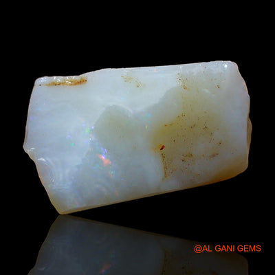 7.00 Cts Natural Australian Fire Opal Loose Gemstone Fancy Rough 18x10x6 mm RC-463
