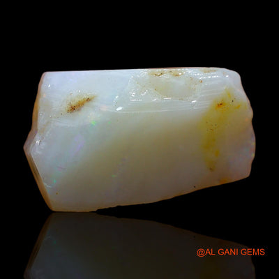 7.00 Cts Natural Australian Fire Opal Loose Gemstone Fancy Rough 18x10x6 mm RC-463