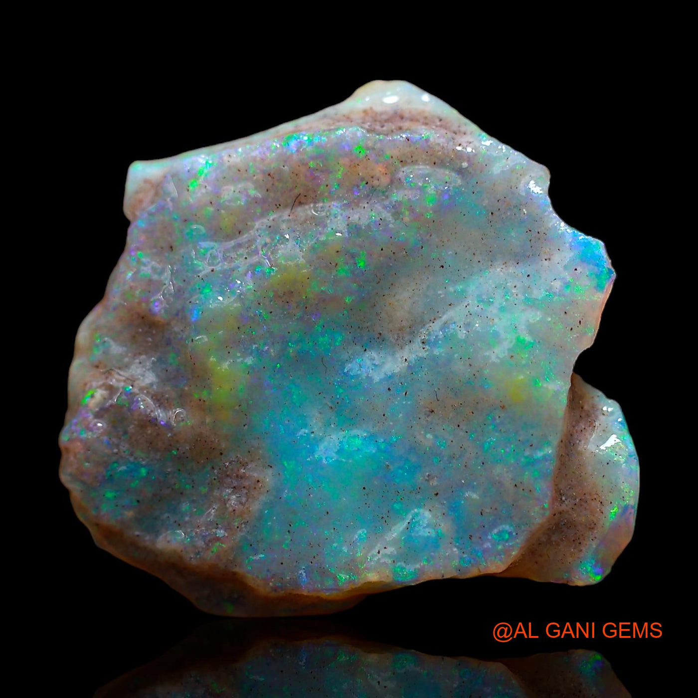 6.00 Cts Natural Australian Fire Opal Fancy Rough Loose Gemstone For Jewelry 17x15x4 mm RC-464