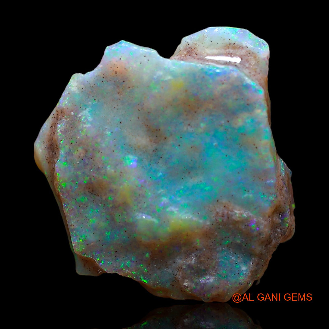 6.00 Cts Natural Australian Fire Opal Fancy Rough Loose Gemstone For Jewelry 17x15x4 mm RC-464