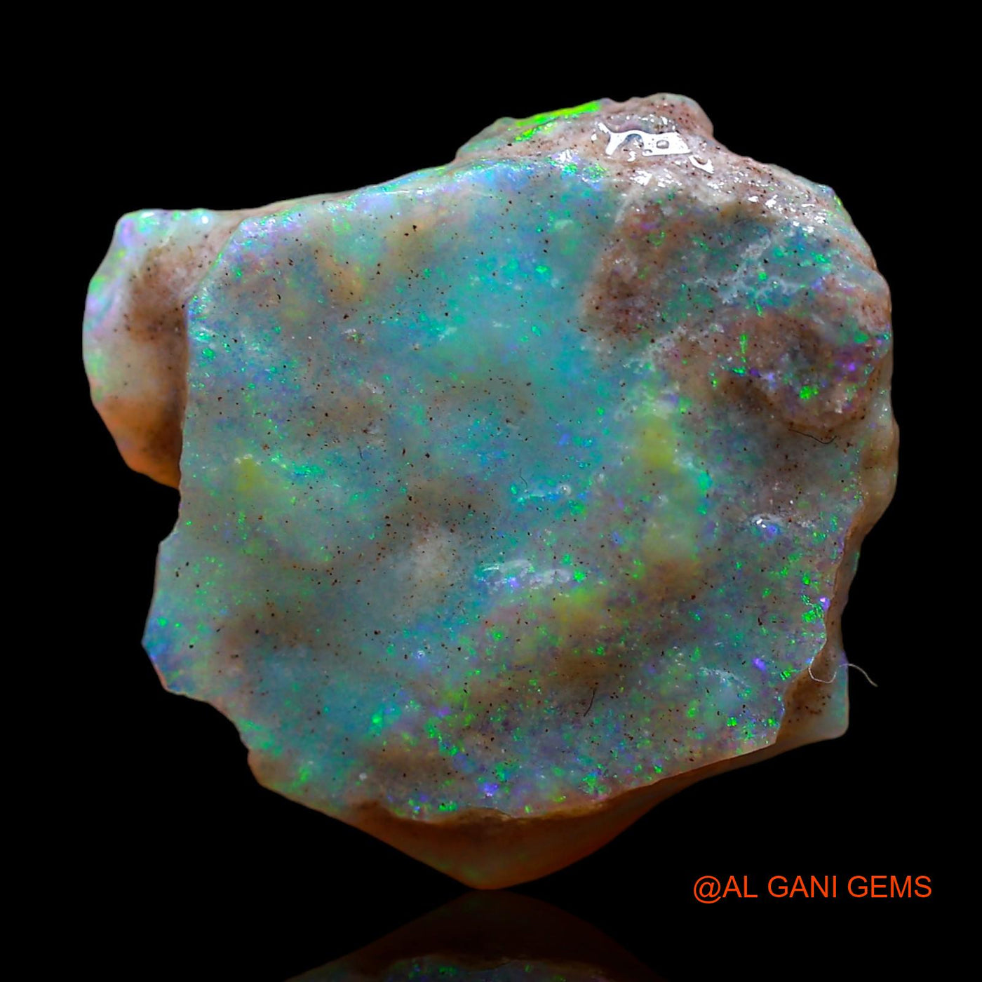6.00 Cts Natural Australian Fire Opal Fancy Rough Loose Gemstone For Jewelry 17x15x4 mm RC-464