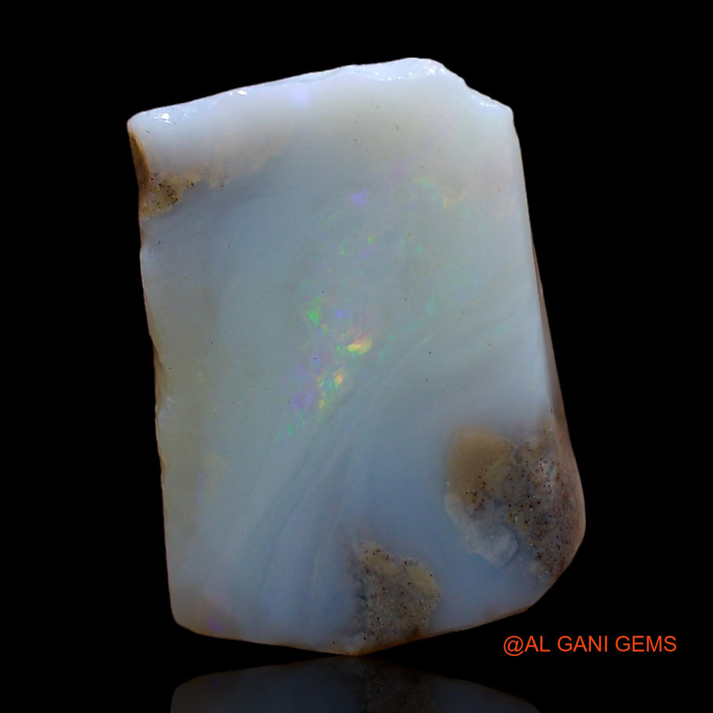 8.00 Cts Natural Australian Fire Opal Fancy Rough Loose Gemstone For Jewelry 16x11x5 mm RC-465