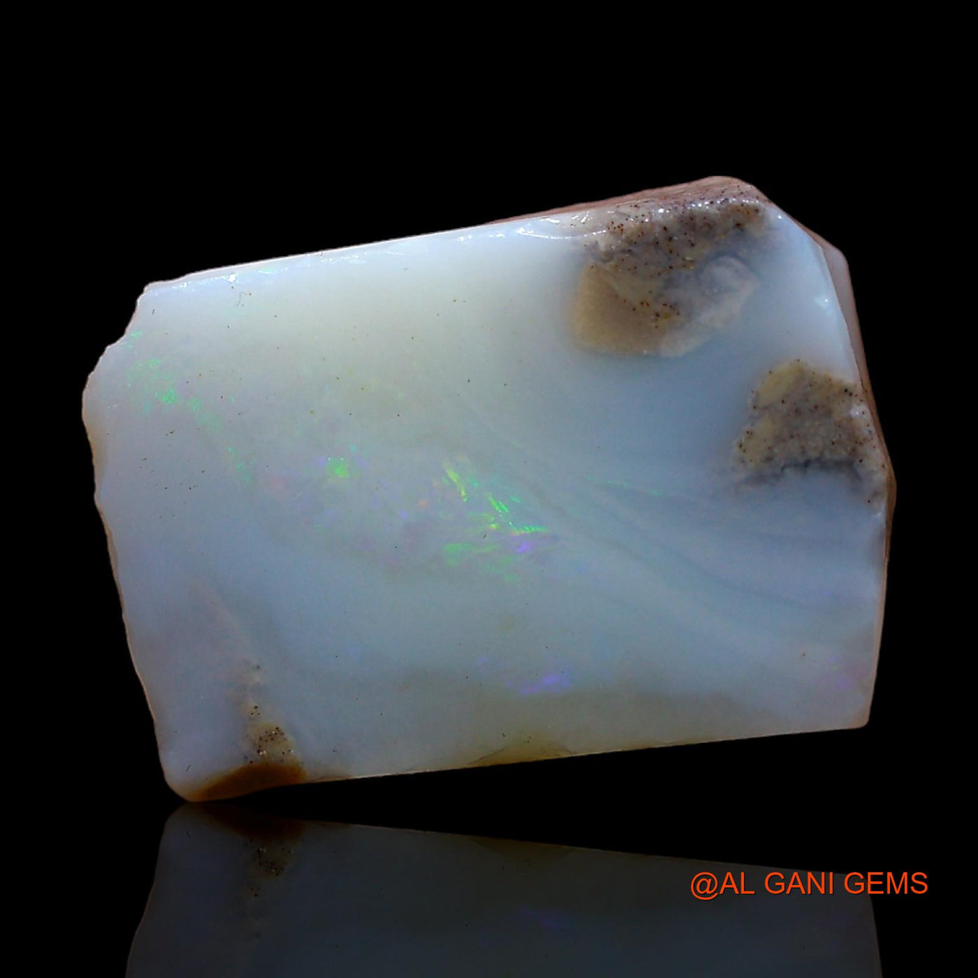 8.00 Cts Natural Australian Fire Opal Fancy Rough Loose Gemstone For Jewelry 16x11x5 mm RC-465