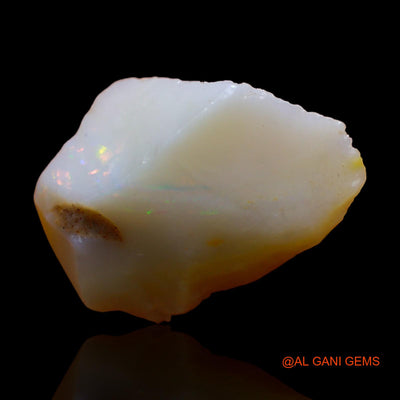 Natural Fire Opal Gemstone 8.00 Cts Loose Fancy Rough From Australia 16x13x8 mm RC-466