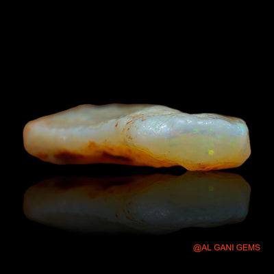 Natural Untreated Fire Opal Loose Gemstone Fancy Rough From Australia 6.00 Cts 18x14x4 mm RC-467