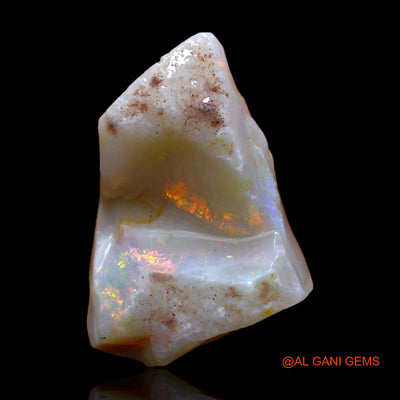 Natural Untreated Fire Opal Loose Gemstone Fancy Rough From Australia 6.00 Cts 16x13x6 mm RC-472