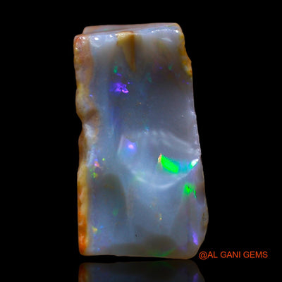 Natural Untreated Fire Opal Loose Gemstone Fancy Rough From Australia 8.00 Cts 15x8x7 mm RC-479