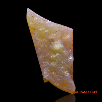 4.00 Cts Unheated Australian Fire Opal Loose Gemstone Fancy Rough Natural 22x19x4 mm RC-488