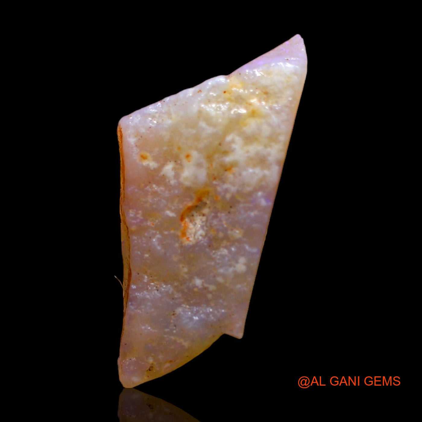 4.00 Cts Unheated Australian Fire Opal Loose Gemstone Fancy Rough Natural 22x19x4 mm RC-488