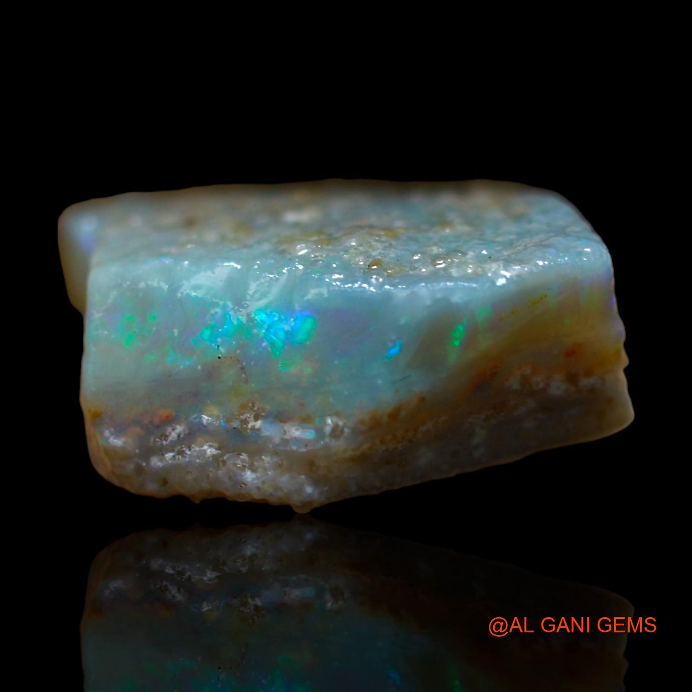 9.00 Cts Natural Australian Fire Opal Loose Gemstone Fancy Rough 14x13x6 mm RC-489