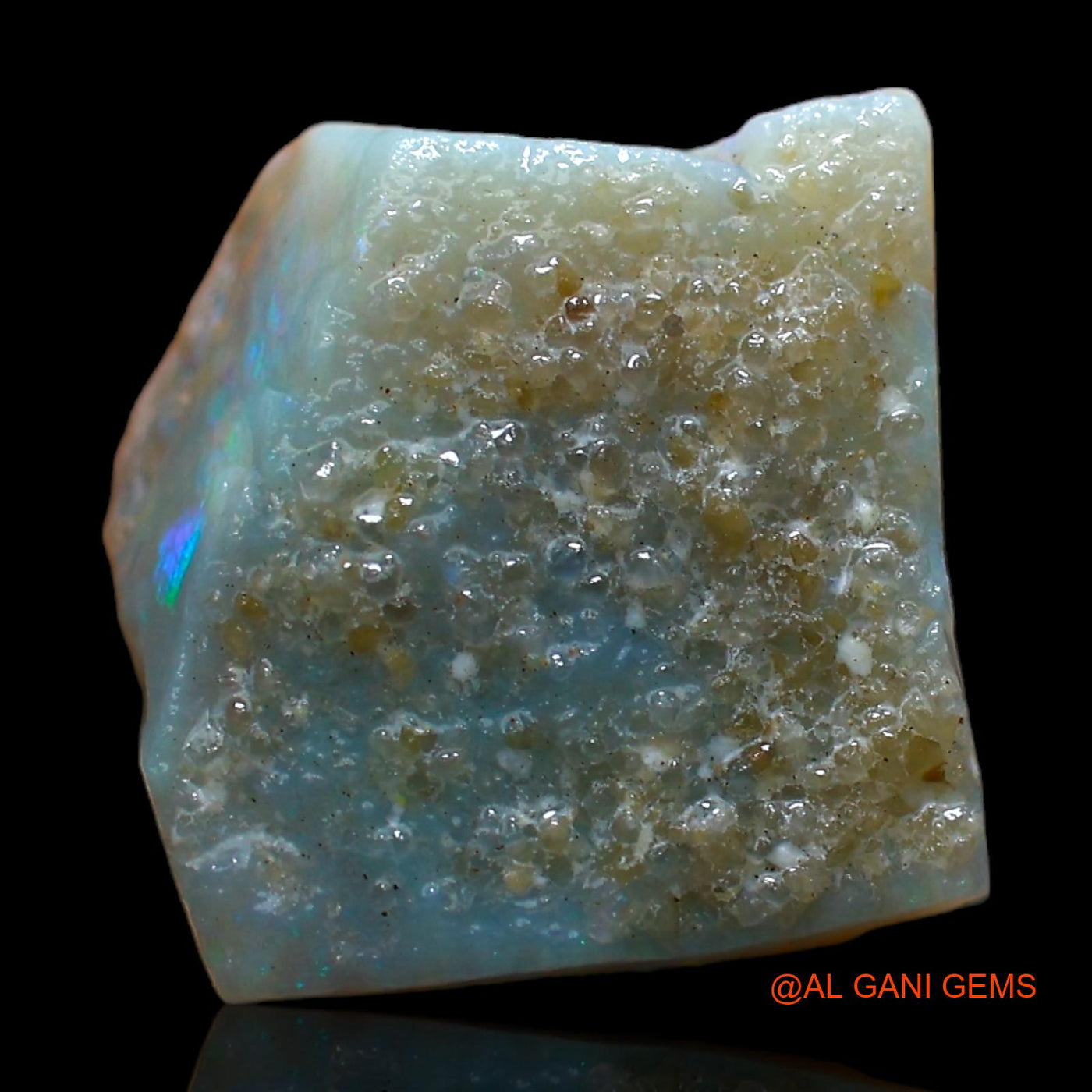 9.00 Cts Natural Australian Fire Opal Loose Gemstone Fancy Rough 14x13x6 mm RC-489