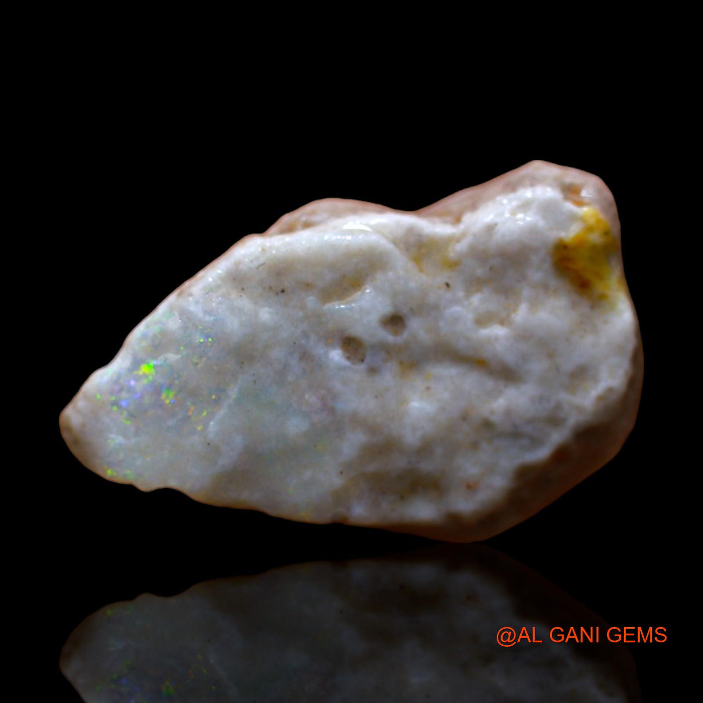 5.00 Cts Natural Australian Fire Opal Loose Gemstone Fancy Rough 19x12x4 mm RC-490