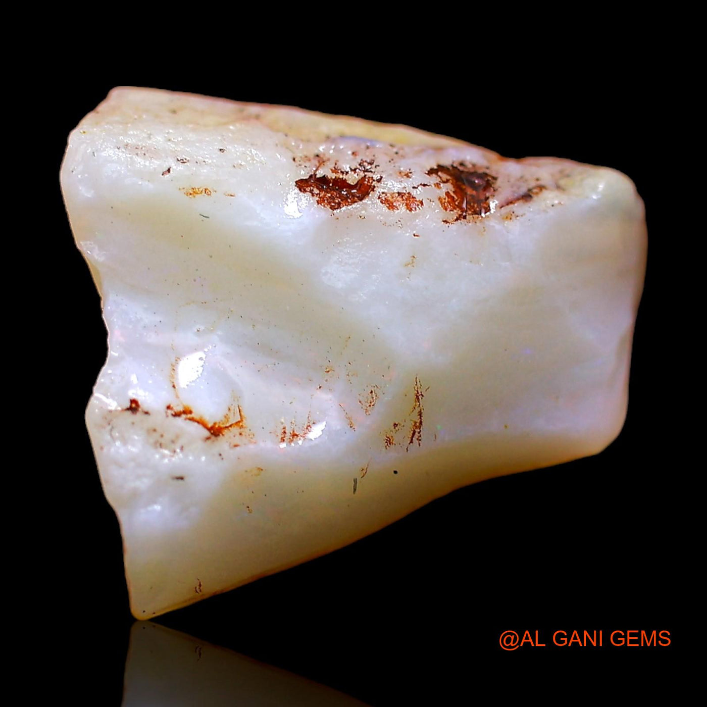 7.00 Cts Unheated Australian Fire Opal Loose Gemstone Fancy Rough Natural 15x13x8 mm RC-492