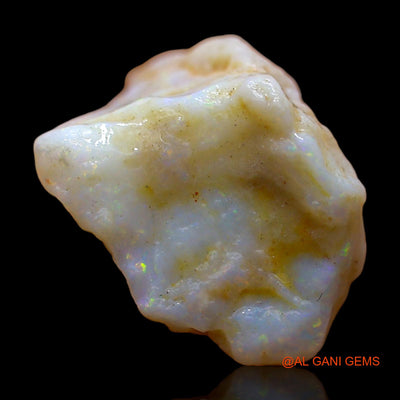 7.00 Cts Natural Australian Fire Opal Loose Gemstone Fancy Rough 19x11x9 mm RC-493