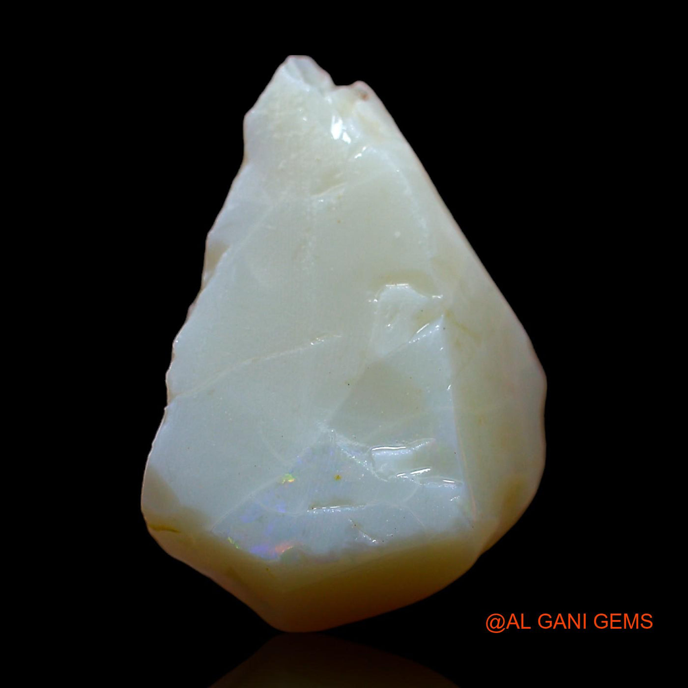 8.00 Cts Natural Australian Fire Opal Loose Gemstone Fancy Rough 18x12x7 mm RC-494