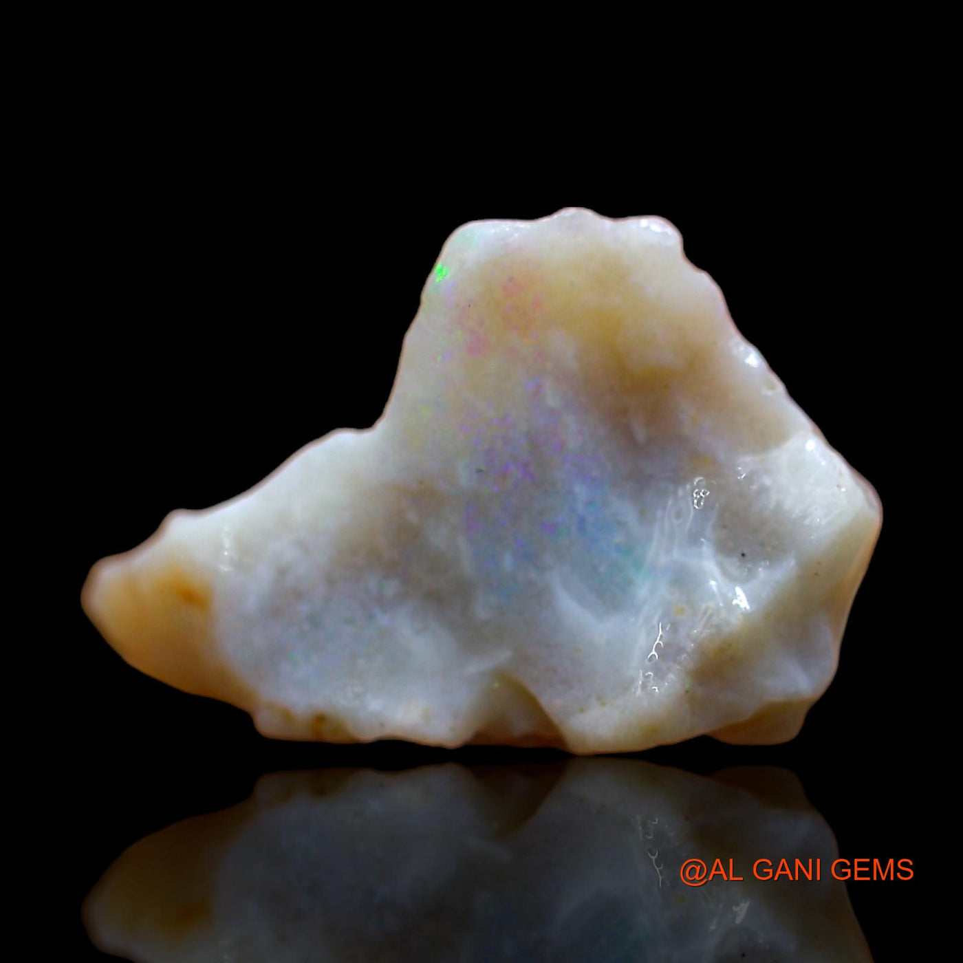 5.00 Cts Natural Australian Fire Opal Loose Gemstone Fancy Rough 17x11x6 mm RC-498