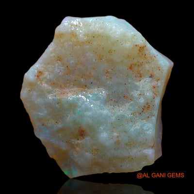 3.00 Cts Natural Australian Fire Opal Fancy Rough Loose Gemstone For Jewelry 15x14x3 mm RC-499